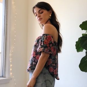 Urban Outfitters Kimchi Blue Pia Off-The-Shoulder